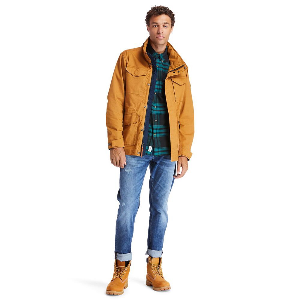 Jaqueta Masculino - Timberland Crocker Mountain M65 - MZBPC8603 - Marrom